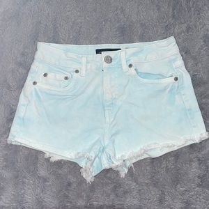 Aeropostale high waisted shorty jean shorts